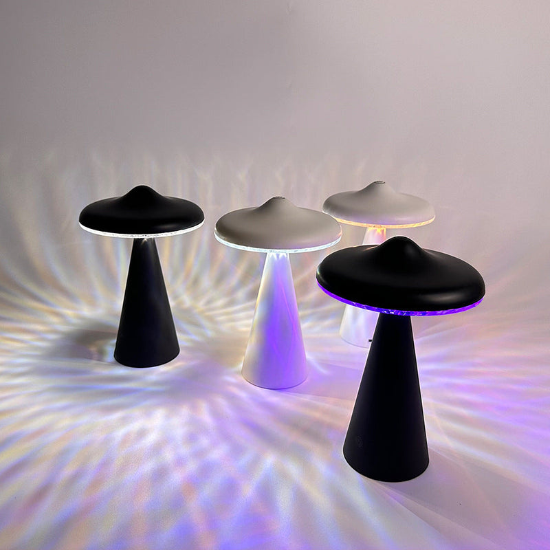 Modern Creative UFO USB Rechargeable LED Night Light Table Lamp