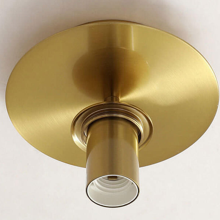 Nordisches Wasserglas Orb 1-Licht Semi-Flush Mount Deckenleuchte 