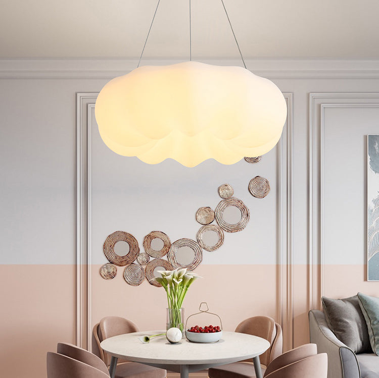 Modern Minimalist Cloud 1-Light LED Pendant Light