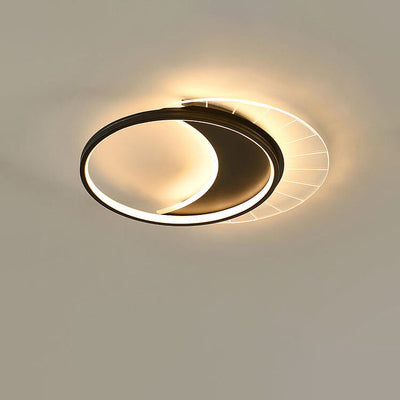 Round Nordic Creative Multi-Style LED Flush Mount Light