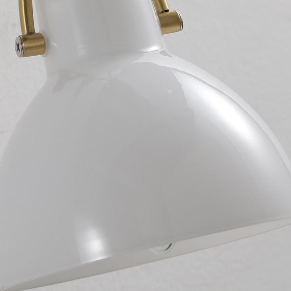 Europäische minimalistische 1-flammige Wandleuchte aus Messingglas 