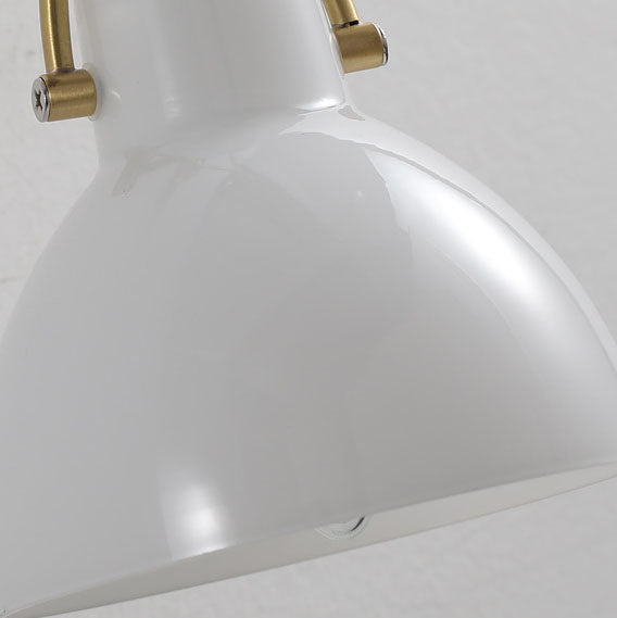 European Minimalist All Brass Glass 1-Light Wall Sconce Lamp