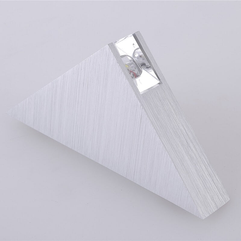 Applique murale LED en aluminium triangle créatif moderne 