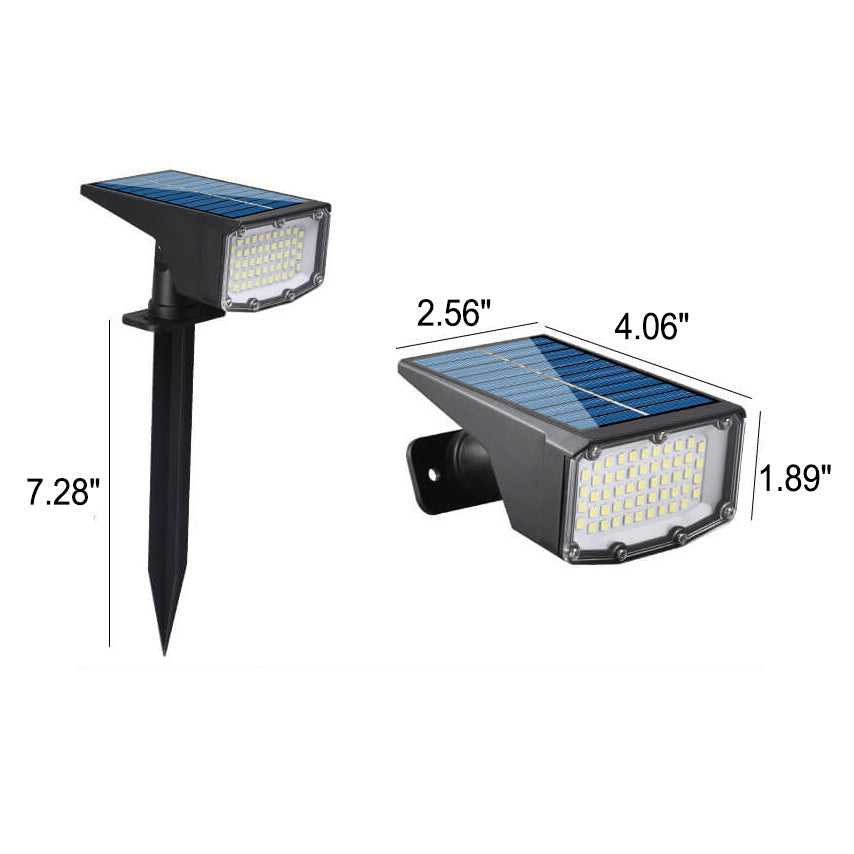 Solar-Spotlight Outdoor Superhell Wasserdicht Boden-Einsteck-Rasenlicht Landschaftslicht 