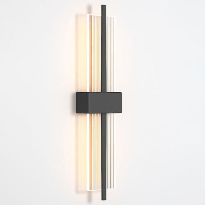 Light Luxury Creative Rectangular Acrylic LED Wall Sconce Lamp