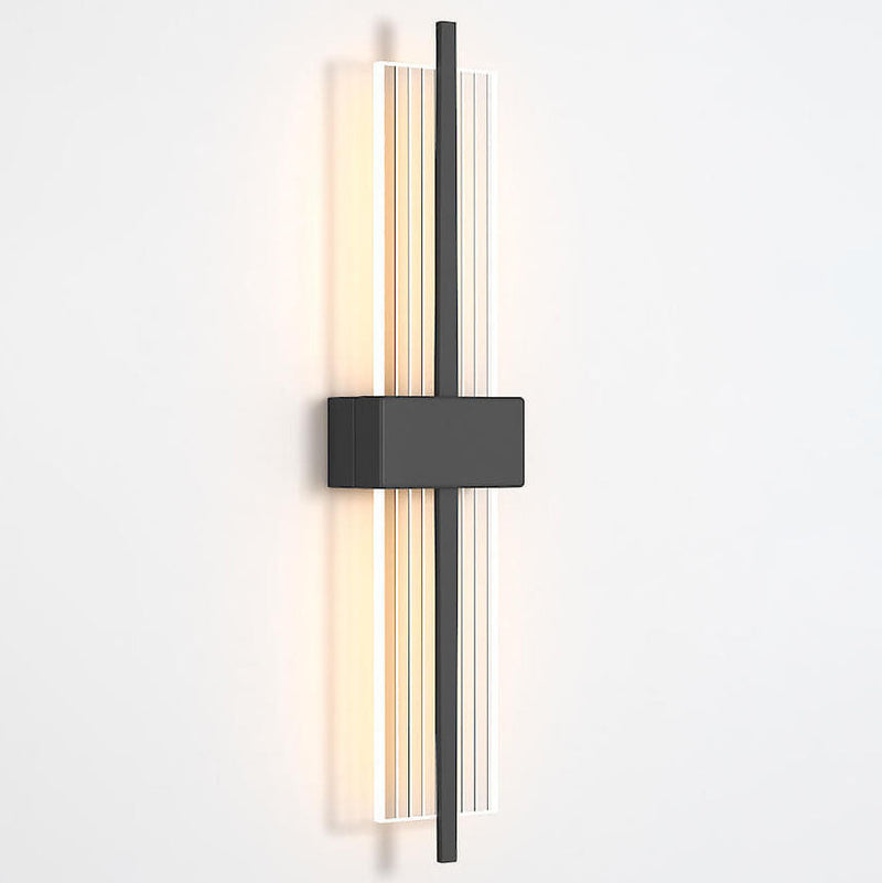 مصباح حائط LED مستطيل أكريليك فاخر وخفيف فاخر 