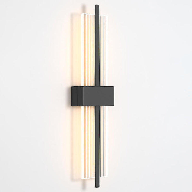 Light Luxury Creative Rectangular Acrylic LED Wall Sconce Lamp