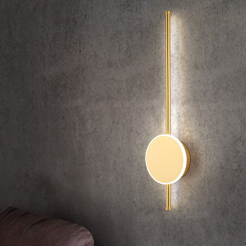 تصميم سيف طويل أكريليك حديث لمصباح حائط LED 