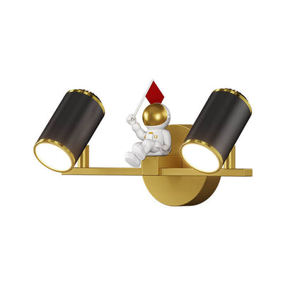 Nordic Creative Astronaut Planet Spotlight LED Wall Sconce Lamp