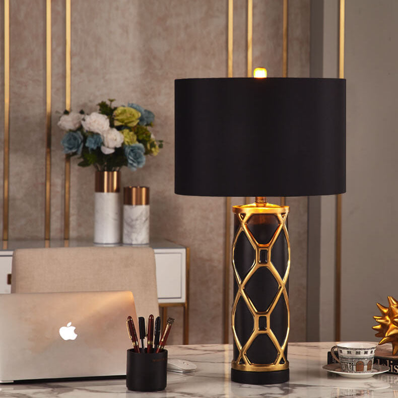 Nordic Light Luxus-Keramik-Tischlampe mit 1 Leuchte