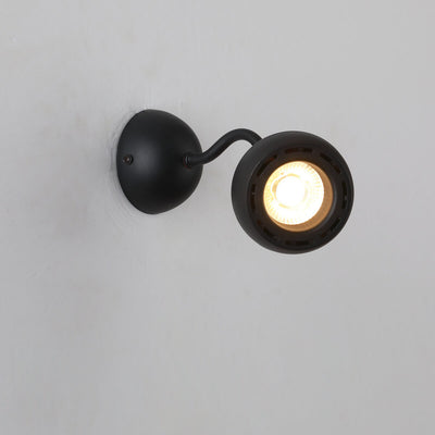 Minimalist Iron Dome Shade Mini Rotatable LED Wall Sconce Lamp