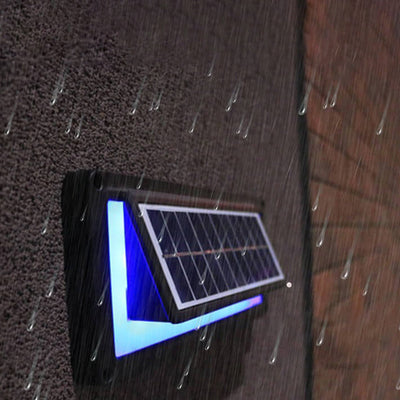 Solar Outdoor Square Wasserdichte, explosionsgeschützte Sprachsteuerungs-Stufen-Wandleuchte