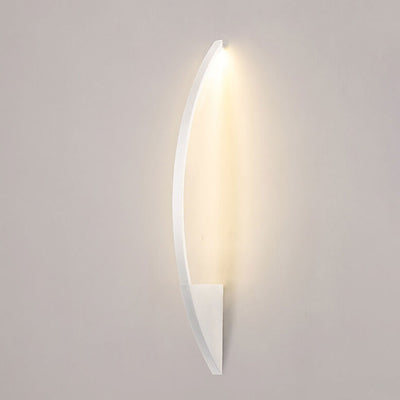 Nordic Minimalist Arc Line LED-Wandleuchte aus Eisen-Acryl 