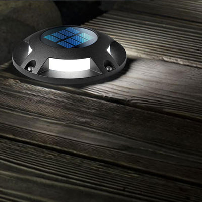 ضوء LED دائري للطاقة الشمسية للحديقة والمناظر الطبيعية 