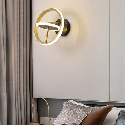 Nordic Simple Ring Stereo Combination Design LED Wall Sconce Lamp