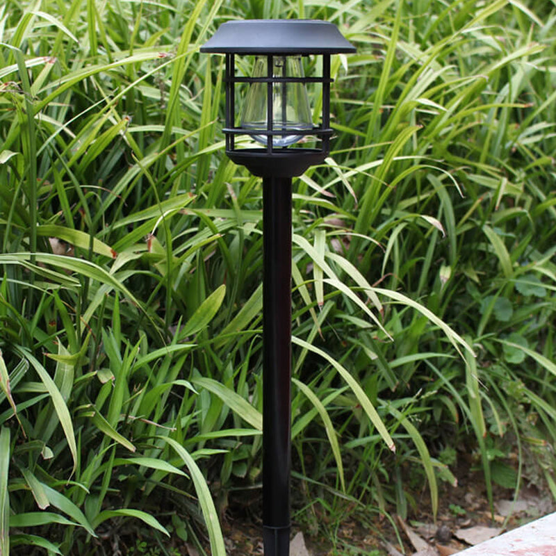 Solar Bulb Plastic Lantern LED Ground Insert Decorative Landscape Light