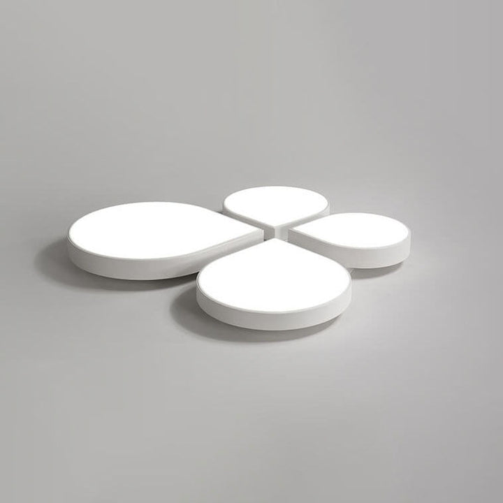 Modern Minimalist Four Leaf Clover Acrylic LED Flush Mount Ceiling Light