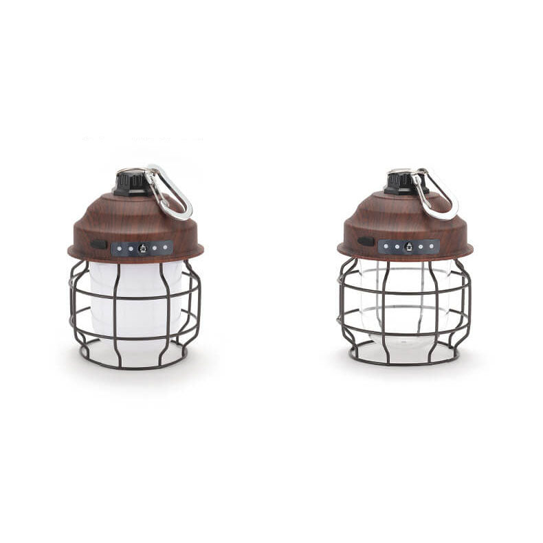Outdoor Camping Schmiedeeisen LED-Licht 