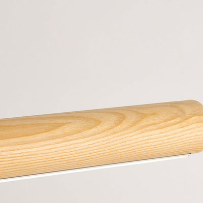 Modern Simple Log Long Strip Island Light LED Chandelier