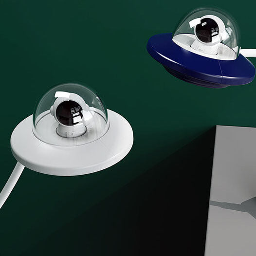 Lampe de table LED rechargeable USB Astronaute Moderne Blanc Pur 