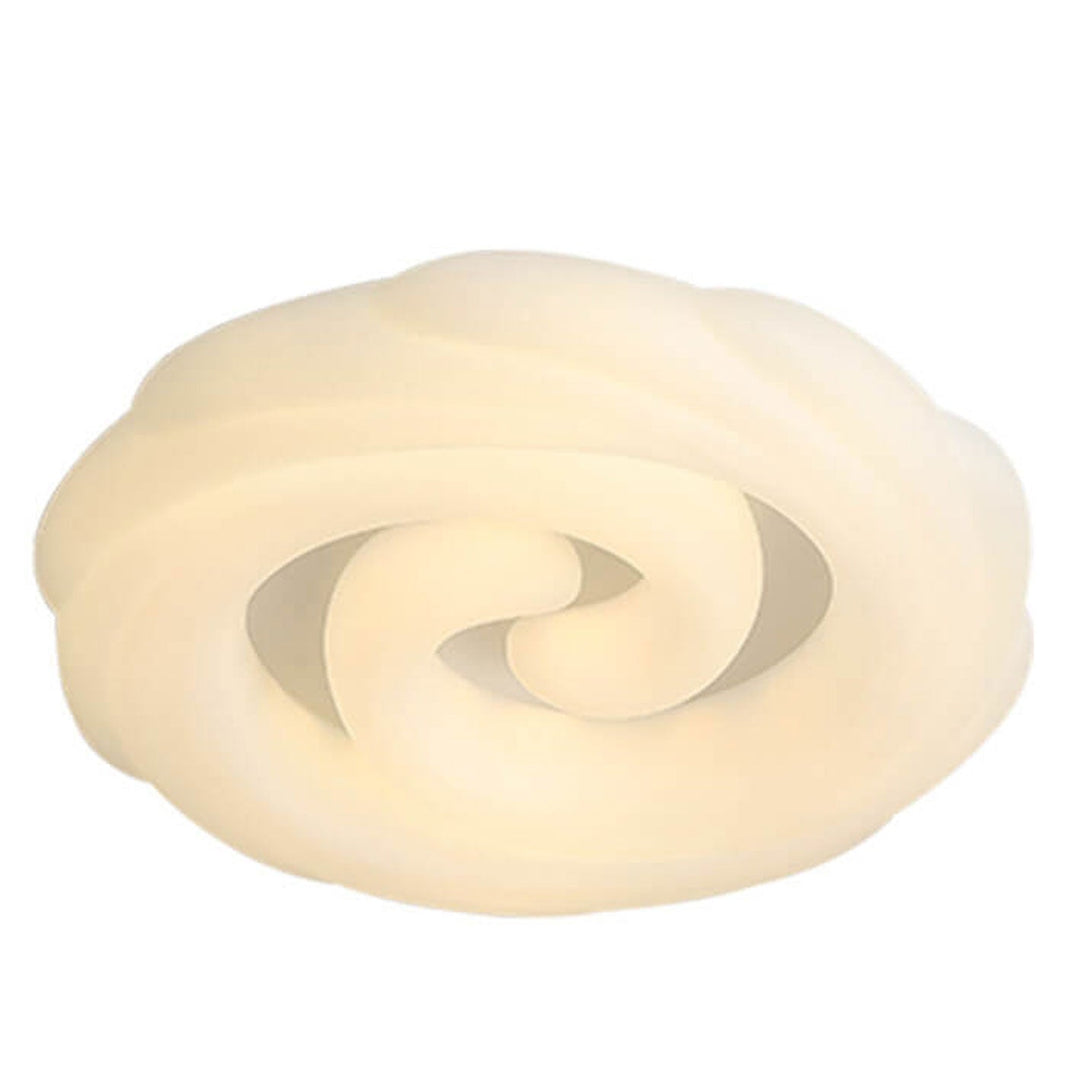 Nordische minimalistische LED-Deckenleuchte mit Blumenmuster 