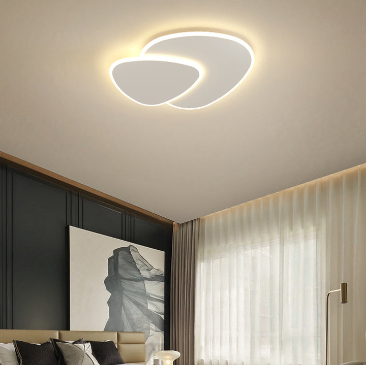 Plafonnier encastré à LED en pierre acrylique moderne et créatif 