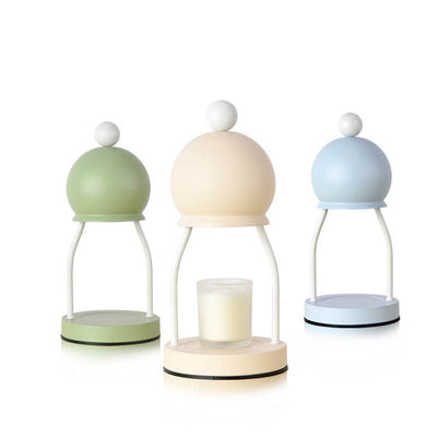 Modern Creative Iron Macaron Dome 1-Light Melting Wax Table Lamp