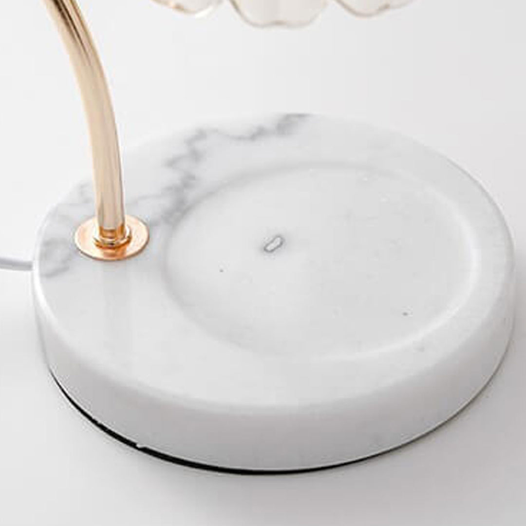 Kreative Glas-Glockenblume Aromalampe Schmelzende Wachstischlampe 