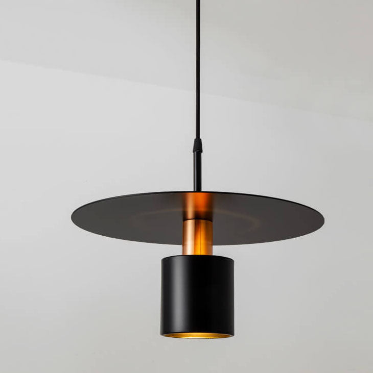 Modern Creative Cylinder Shade Metal 1-Light LED Pendant Light