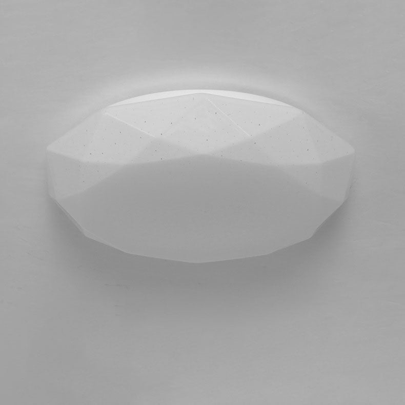 Modern Simplicity Full Sky Star Diamond Shape LED Flush Mount Ceiling Light For Living Room