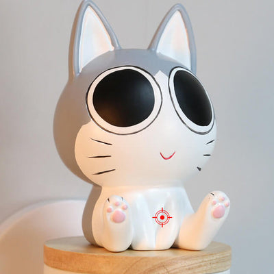 Creative Cartoon Cat Cylinder 1-Light Wall Sconce Lamp