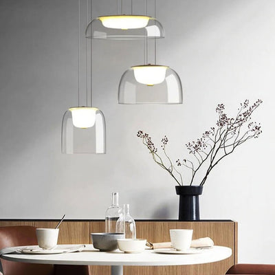 Nordic Modern Style Light Luxury Creative Glass LED Pendant Light