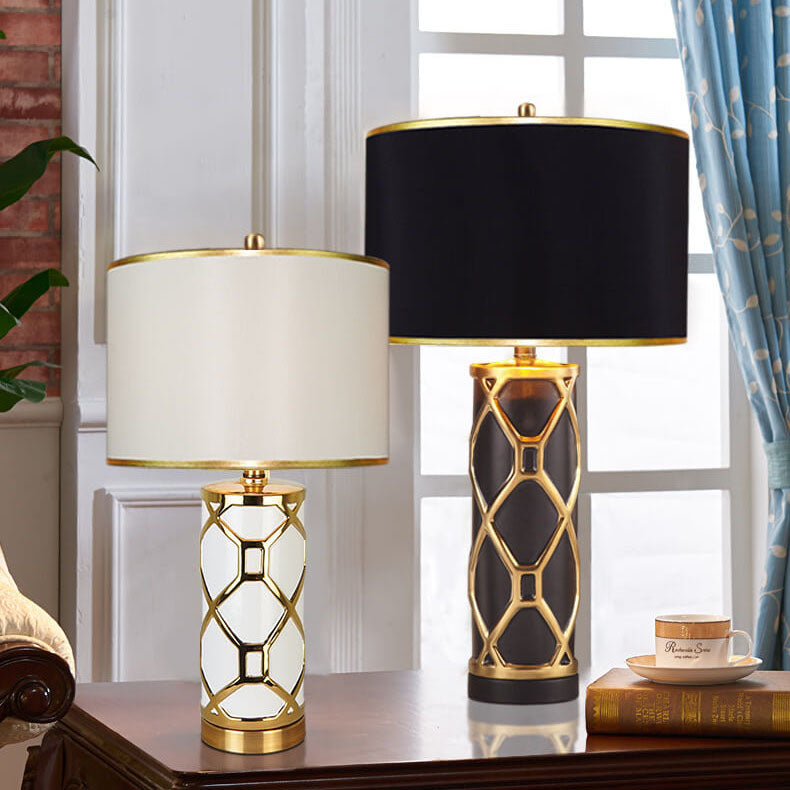 Nordic Light Luxus-Keramik-Tischlampe mit 1 Leuchte