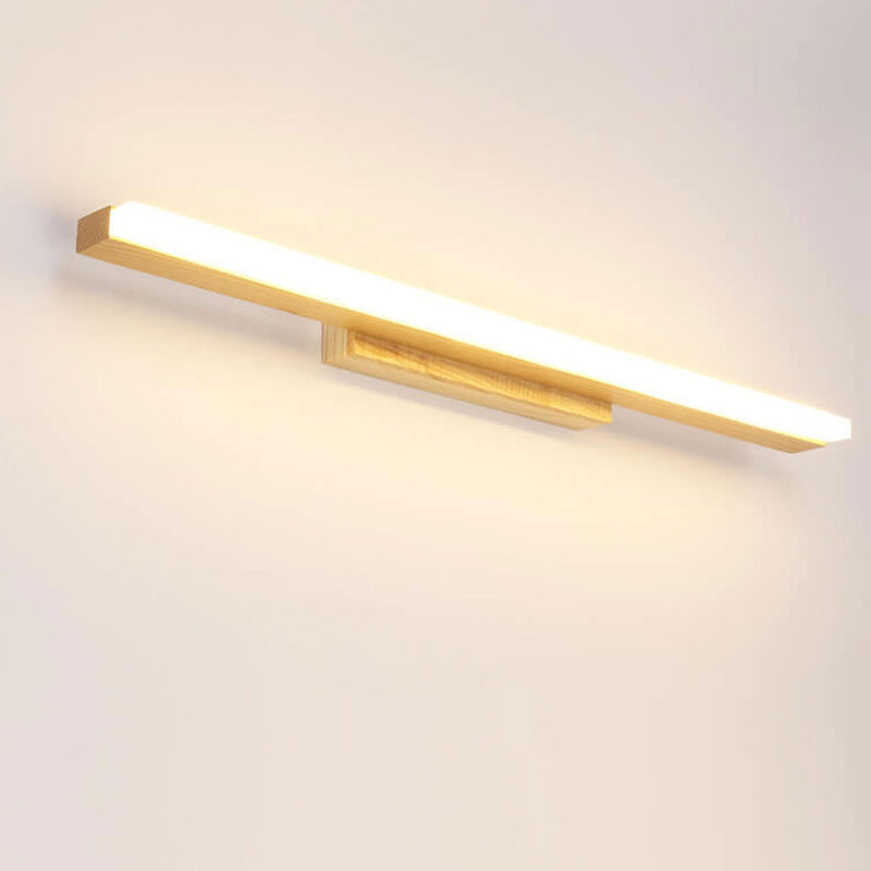 Nordic Minimalist Log Strip Vanity Light LED-Wandleuchte