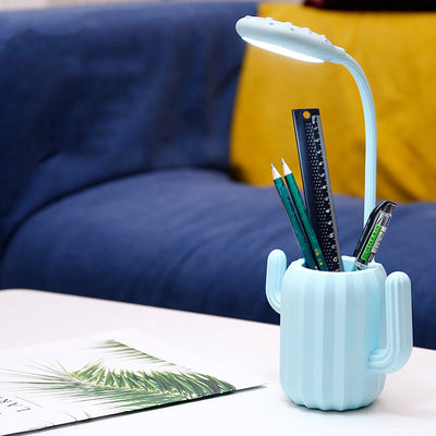 Creative Foldable Cactus Design LED Eye Protection Desk Lamp