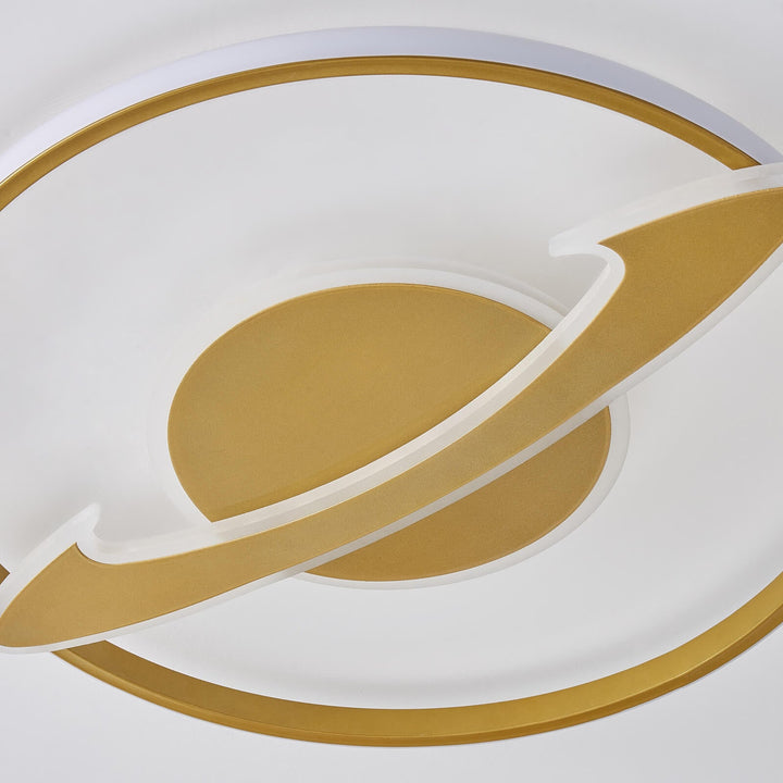Moderne luxuriöse goldene Satelliten-Runddesign-LED-Deckenleuchte 