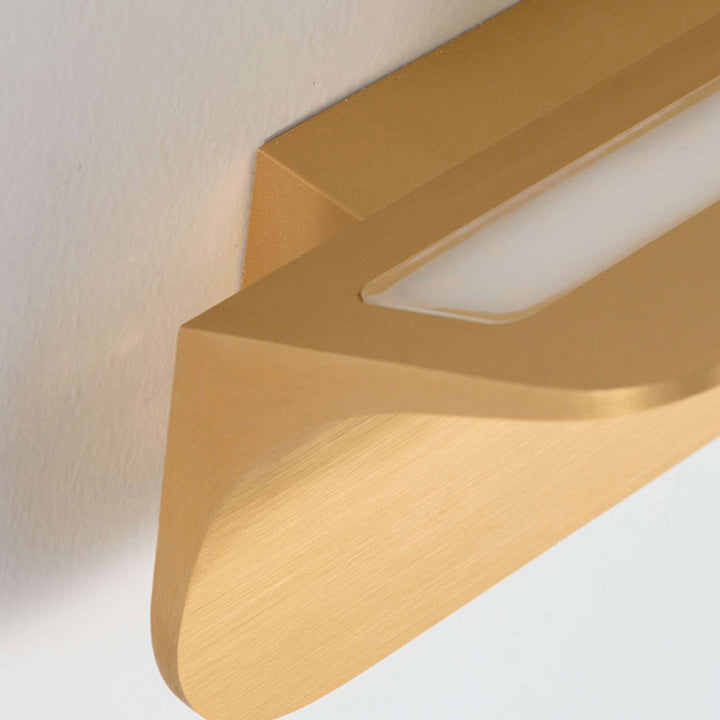 Modern Simplicity Aluminum Square Flat Bending LED Wall Sconce Lamp For Hallway
