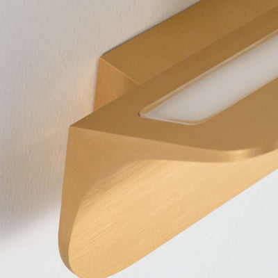 Nordic Simple Square Flat Bending LED Wall Sconce Lamp