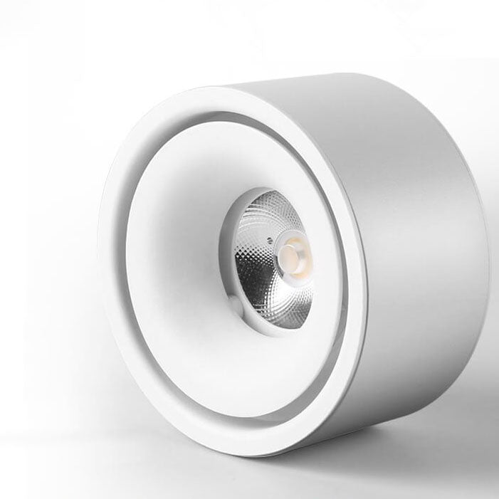 Modern Minimalist Round Aluminium Rotatable Folding LED Wall Sconce Lamp For Living Room &amp; Bedroom