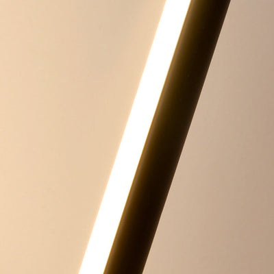 Einfache kreative Linie LED-Wandleuchte mit Spiraldesign 