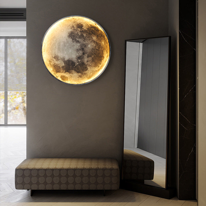 Creative Decorative Planet 1-Light LED Wall Sconce Lamp