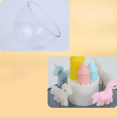 Creative Carousel Octavo Bluetooth Kids Night Light Table Lamp
