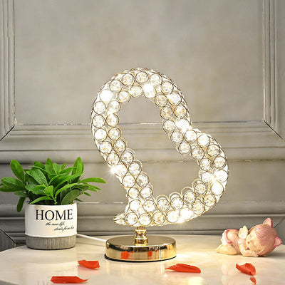 Modern Light Luxury Creative Pattern Crystal 1-Light Tischlampe 