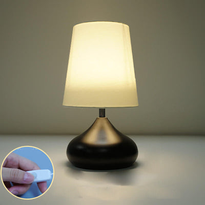 Modern Simplicity ABS Lampshade Multiple Switch Options LED Table Lamp