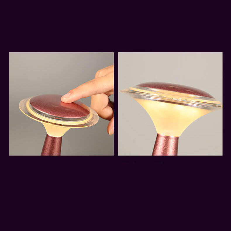 Lampe de table moderne à LED en acrylique et fer 