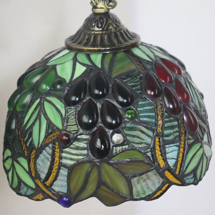 European Vintage Tiffany 1-Light Wall Sconce Lamp