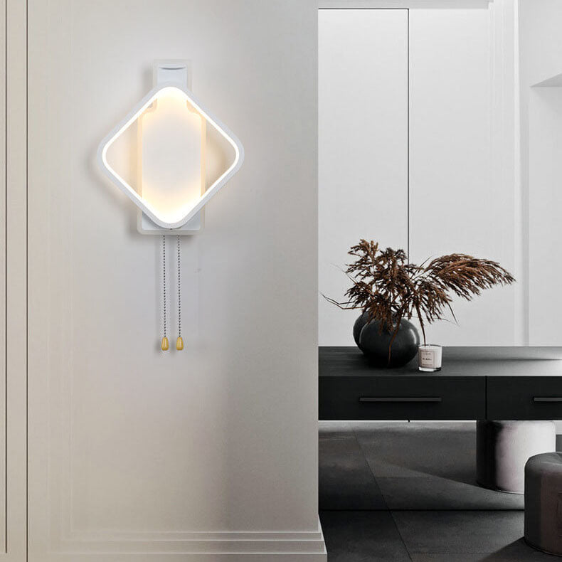 مصباح حائط LED عصري مربع الشكل بلون إبداعي 