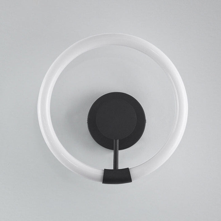 Zeitgenössische Einfachheit Kreis Acryl Schatten LED Wand Leuchte Lampe Für Schlafzimmer 