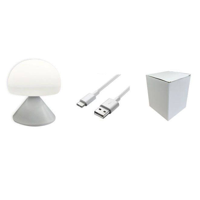Creative Intelligent Silicone Round Mushroom LED Night Light Table Lamp
