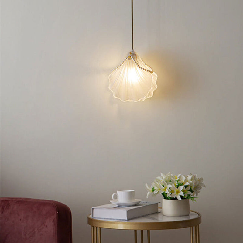 Creative Light Luxury Pearl Shell 1-Licht-Pendelleuchte